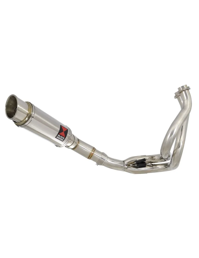 KLE 650 VERSYS 2015 - 2017 De Cat Ligne complètes + GP Rond Silencieux En Inox 230mm