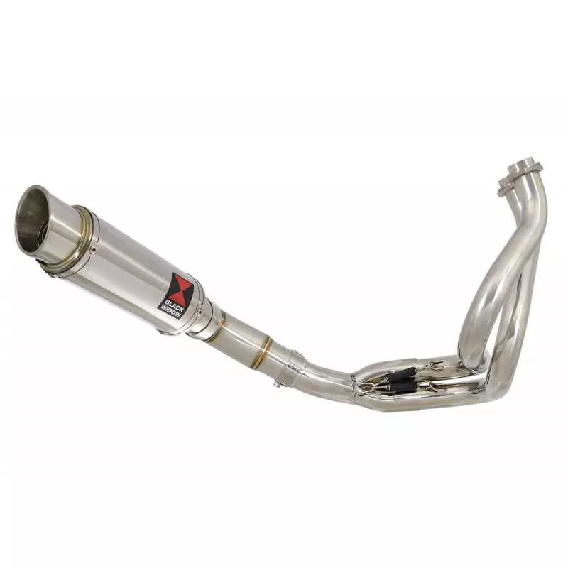 KLE 650 VERSYS 2015 - 2017 De Cat Ligne complètes + GP Rond Silencieux En Inox 230mm