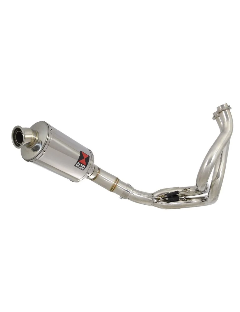 KLE 650 VERSYS 2015 - 2017 De Cat Ligne complètes + Ovale Silencieux En Inox 230mm