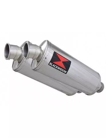 Z1000 2010-2017 4-2 Tube de raccords & Silencieux Ovale En Inox 300mm