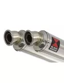 Z1000 2010-2017 4-2 Decata Ligne complète / Silencieux Rond En Inox 350mm