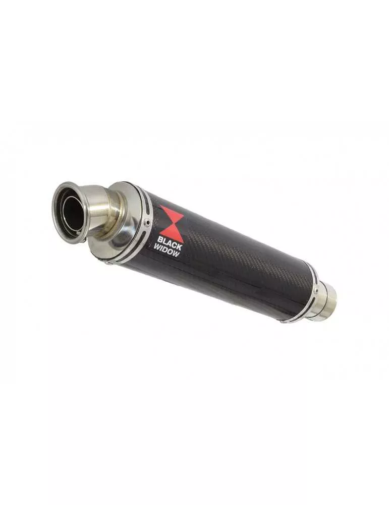 Z1000 2010-2017 4-1 Decata Ligne complète / Silencieux Rond En Carbone 350mm