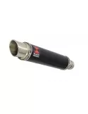 Z1000 2010-2017 4-1 Decata Ligne complète / Silencieux GP Rond Noir En Inox 350mm
