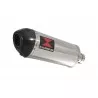 Z1000 2010-2017 4-1 Decata Ligne complète / Silencieux Ovale En Inox + Canule en Carbone 300mm
