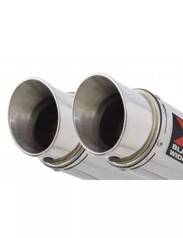 Z1000 2010-2017 4-2 Decata Ligne complète / Silencieux GP Style Rond En Inox 350mm