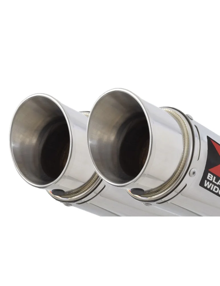 Z1000 2010-2017 4-2 Decata Ligne complète / Silencieux GP Style Rond En Inox 350mm