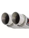 Z1000 2010-2017 4-2 Decata Ligne complète / Silencieux GP Style Rond En Inox 350mm