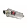 Z1000 2010-2017 4-1 Decata Ligne complète / Silencieux Ovale En Inox 300mm