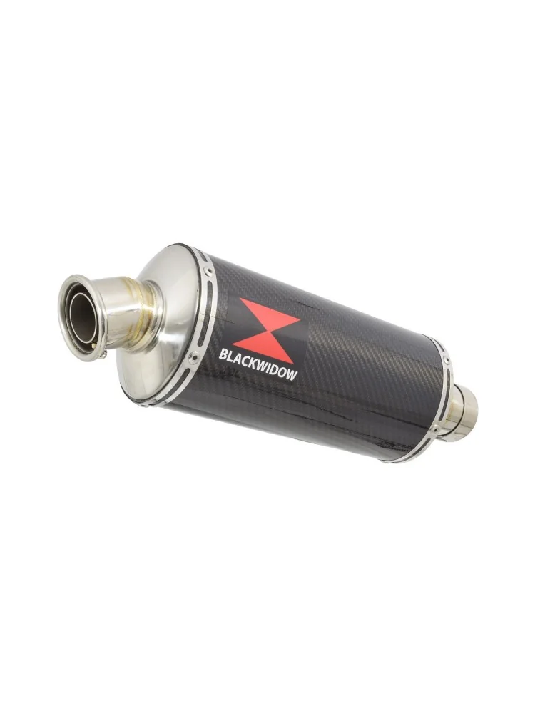 Z1000 2010-2017 4-1 Decata Ligne complète / Silencieux Ovale En Carbone 300mm