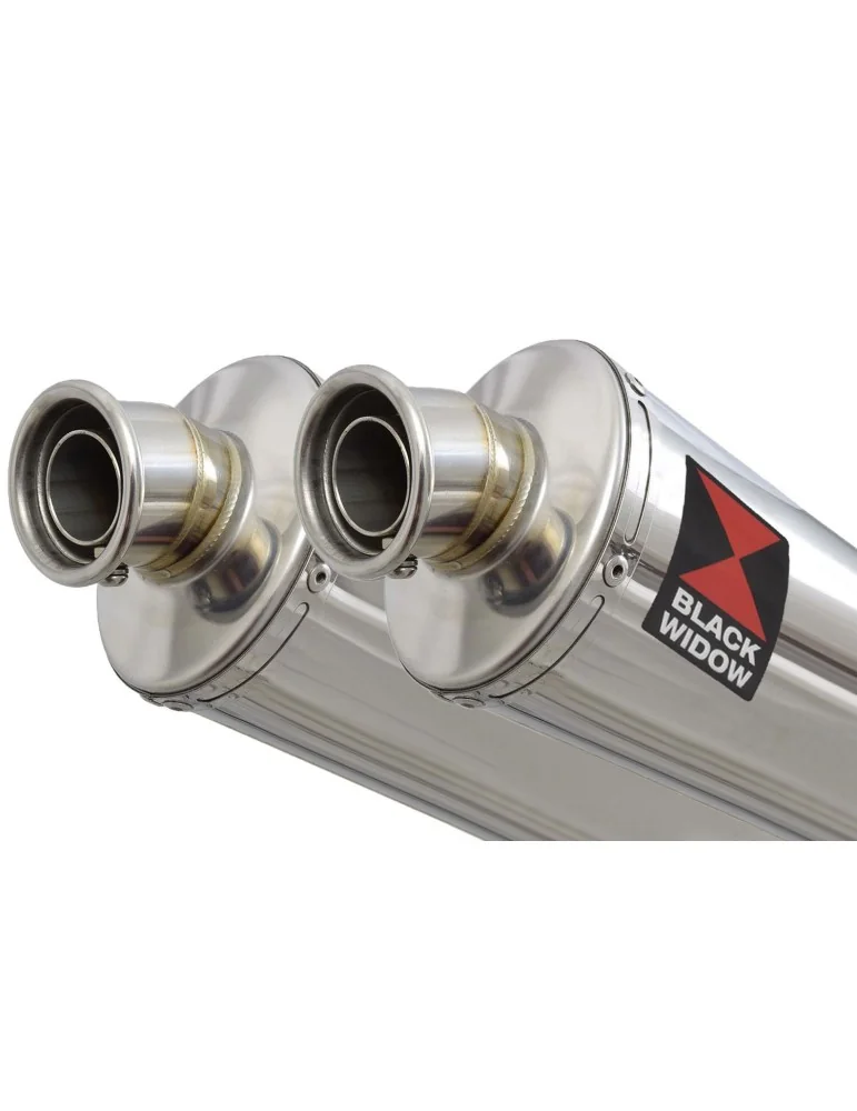 Z1000 2010-2017 4-2 Decata Ligne complète / Silencieux Ovale En Inox 230mm