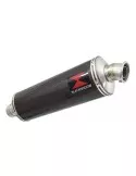 R1150 GS Echappement Sport tube de raccord et Ovale En Carbone Silencieux 400mm