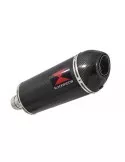 R1150 GS Echappement Sport tube de raccord et Ovale En Carbone Silencieux + carbon 300mm