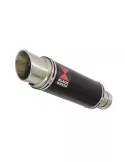 Z1000 2010-2017 4-1 Decata Ligne complète / Silencieux GP Rond Noir En Inox 230mm