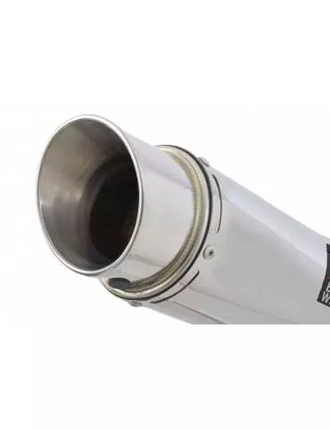 Z1000 2010-2017 4-1 Decata Ligne complète / Silencieux Rond En Inox 200mm