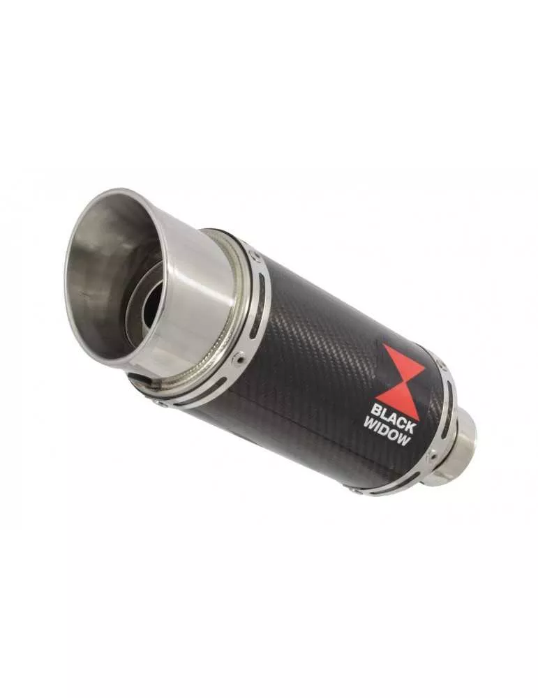 Z1000 2010-2017 4-1 Decata Ligne complète / Silencieux Rond En Carbone 200mm