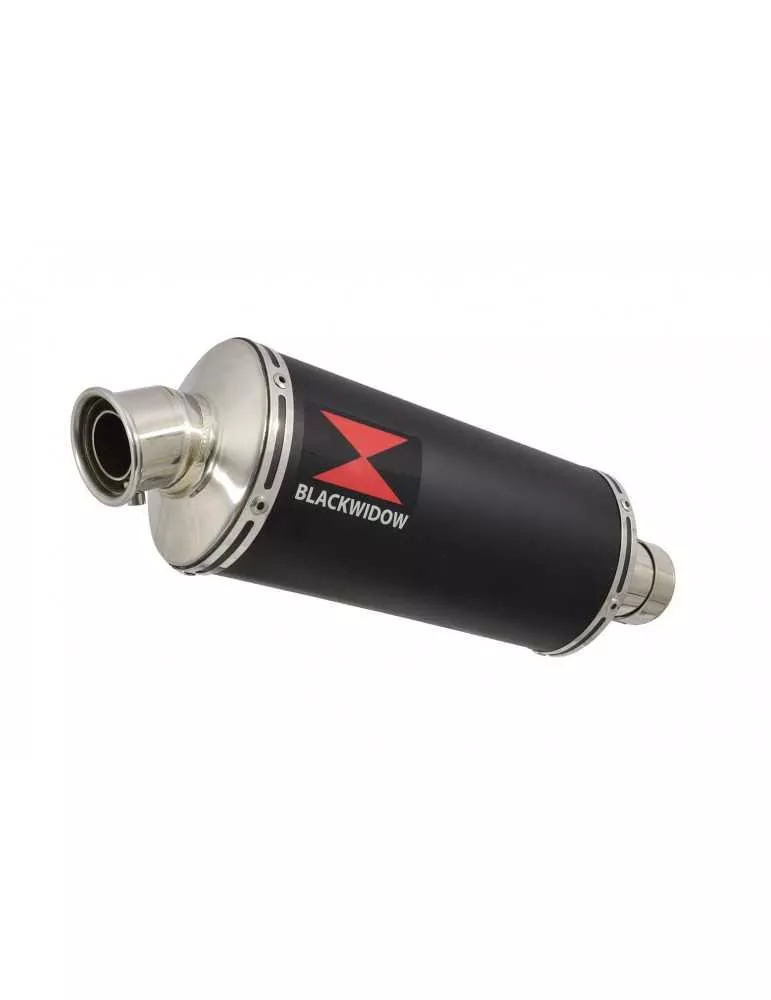 Z1000 2010-2017 4-1 Decata Ligne complète / Silencieux Ovale Noir En Inox 300mm