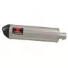  Ovale En Inox Silencieux & En Carbone Tip 400mm