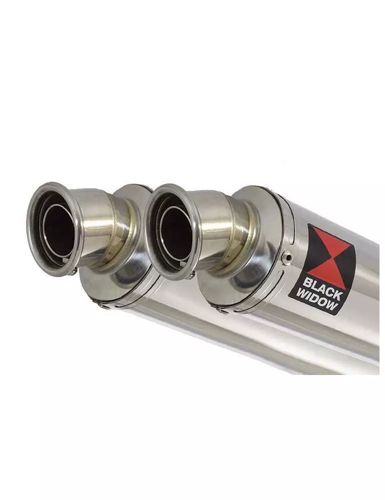 KAWASAKI GPZ1100 GPZ 1100 4-2 Ligne complète & Silencieux Rond En Inox 350mm
