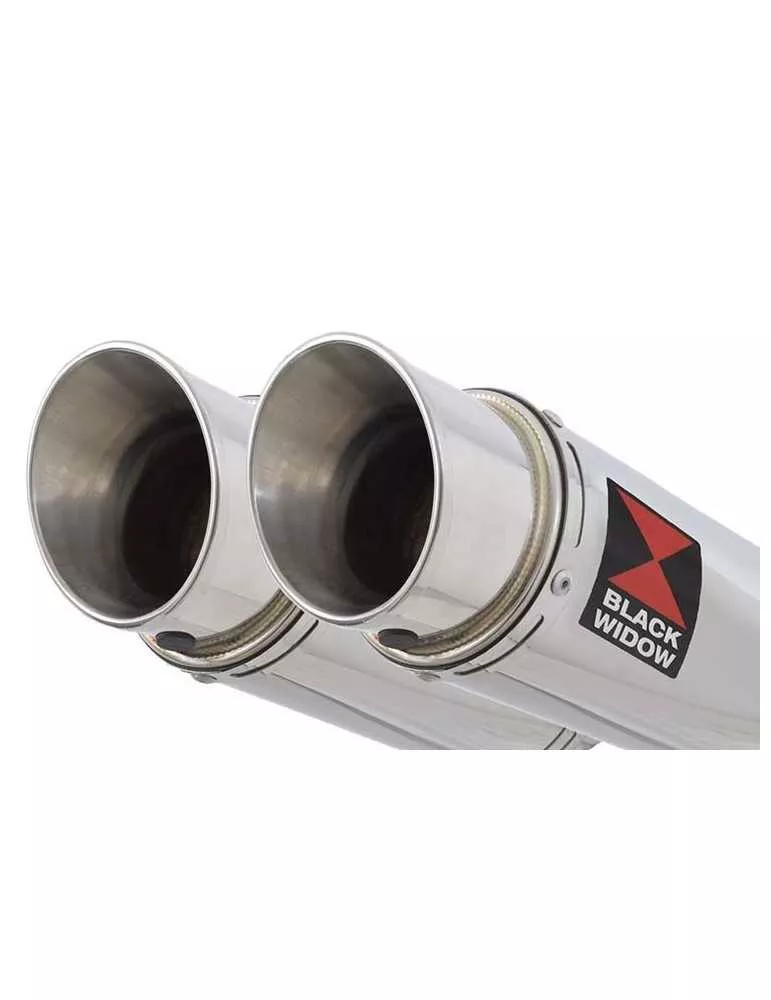 KAWASAKI GPZ1100 GPZ 1100 4-2 Ligne complète & Silencieux Rond En Inox 200mm