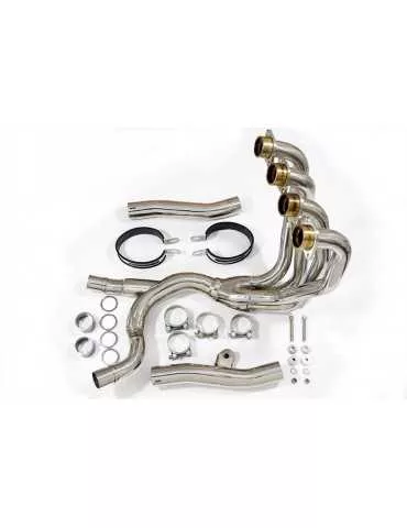 KAWASAKI GPZ1100 GPZ 1100 4-2 Ligne complète & Silencieux Ovale En Carbone + Canule en Carbone 300mm