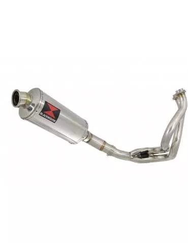 Kawasaki ER-6N ER-6F ER650E 2012-2017 Decata Ligne complète + Silencieux Ovale En Inox 300mm