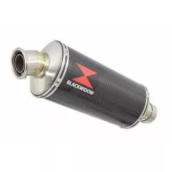 Kawasaki ER-6N ER-6F ER650E 2012-2017 Decata Ligne complète + Silencieux Ovale En Carbone 300mm