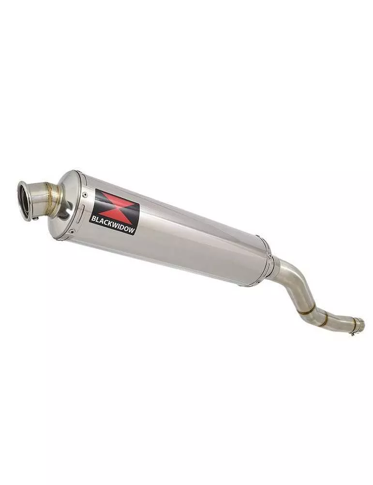 Kawasaki ER-6N ER-6F ER650 2005-2011 Passage Haut Tube de raccord et Silencieux Rond En Inox 400mm