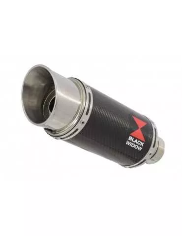 Kawasaki ER-6N ER-6F ER650E 2012-2017 Decata Ligne complète + Silencieux Rond En Carbone 200mm