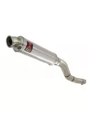 Kawasaki ER-6N ER-6F ER650 2005-2011 Passage Haut Tube de raccord et Silencieux Rond En Inox 350mm