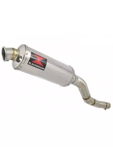 Kawasaki ER-6N ER-6F ER650 2005-2011 Passage Haut Tube de raccord et Silencieux Rond En Inox 300mm