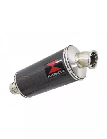 R1150 GS exhaust tube de raccord et Ovale En Carbone Silencieux 300mm