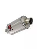 R1150 GS exhaust tube de raccord et Ovale Silencieux En Inox 230mm