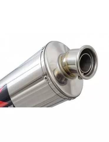 R1150 GS exhaust tube de raccord et Ovale Silencieux En Inox 230mm