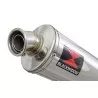 XT125R XT125X Tube de raccord & Silencieux Rond En Inox 300mm