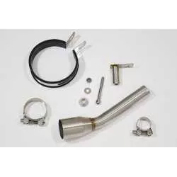 XT125R XT125X Tube de raccord & Silencieux Rond En Inox 300mm