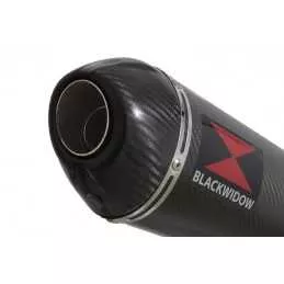 XT125R XT125X Tube de raccord & Silencieux Ovale En Carbone 300mm