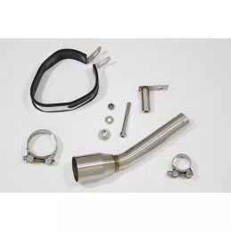 XT125R XT125X Tube de raccord & Silencieux Hexagonale En Carbone 300mm