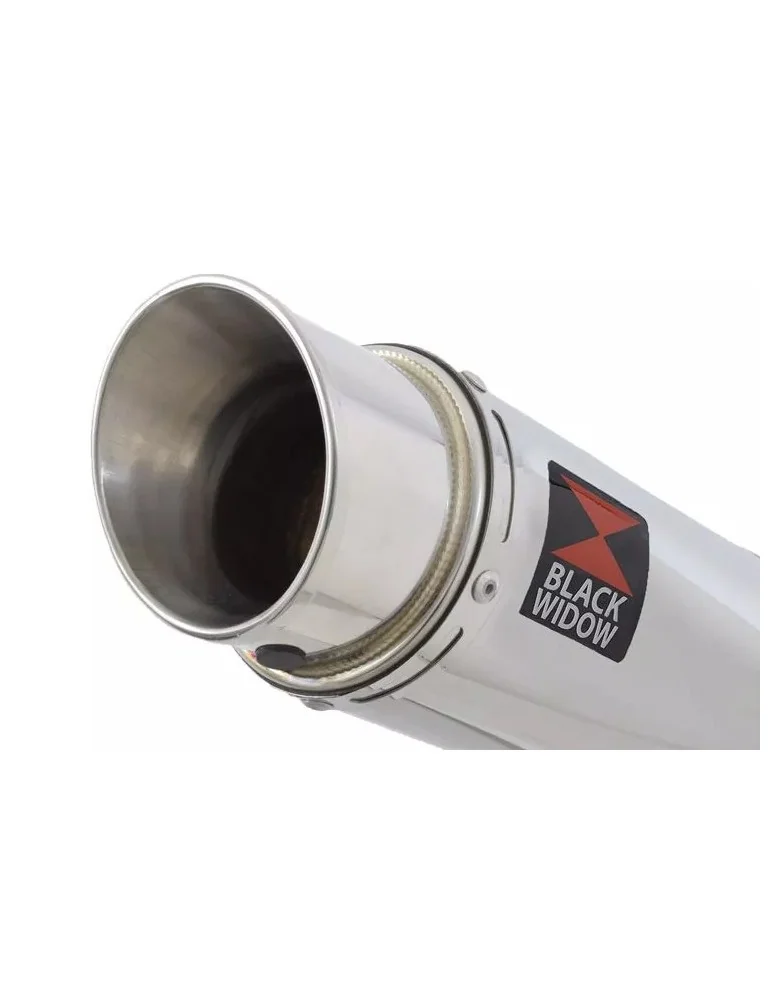 XT125R XT125X Tube de raccord & Silencieux Rond En Inox 200mm