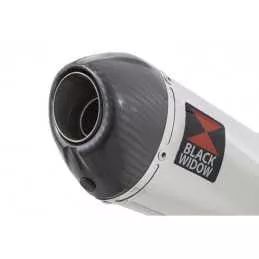 XT125R XT125X Tube de raccord & Silencieux Ovale En Inox & Canule En Carbone 200mm